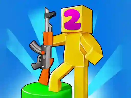 Igra Merge Run Battle spletu