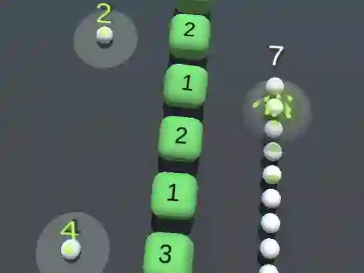 Igra Snake 3D Block spletu