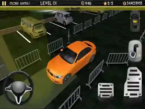 Igra Night Car Parking Simulator spletu