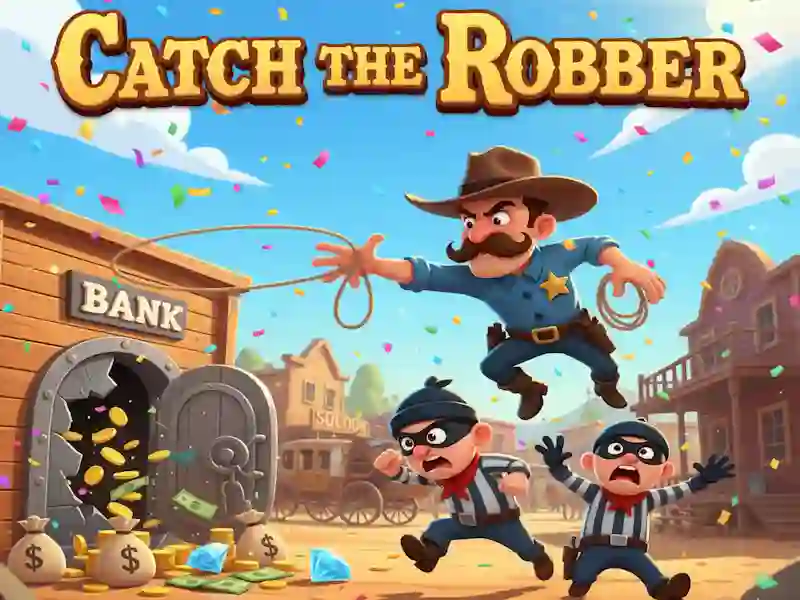 Igra Catch the roober spletu