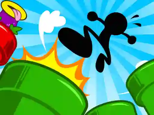 Igra Stickman Bouncing spletu