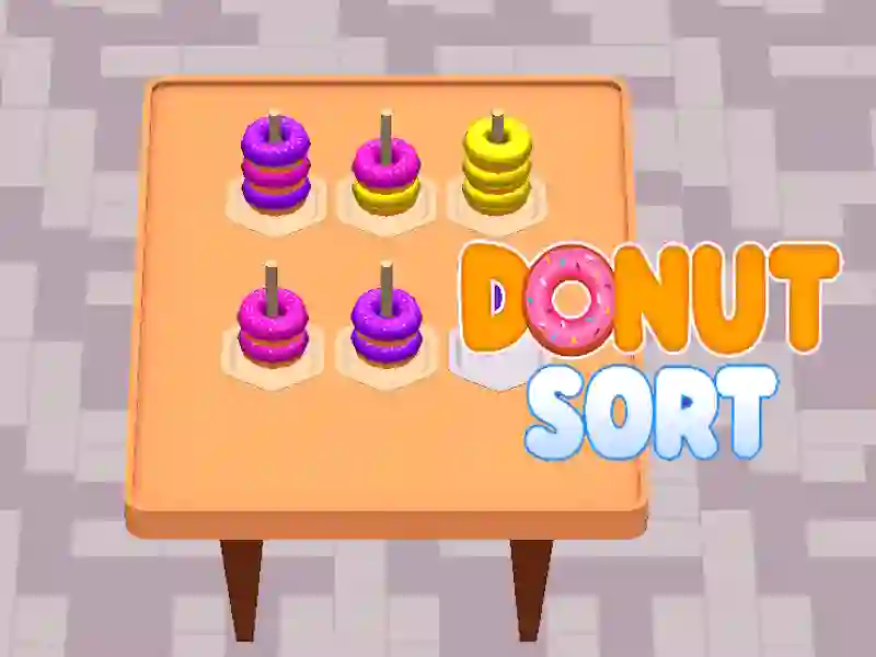 Igra Donut Sort spletu