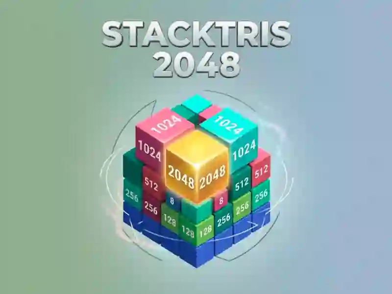 Igra Stacktris 2048 spletu