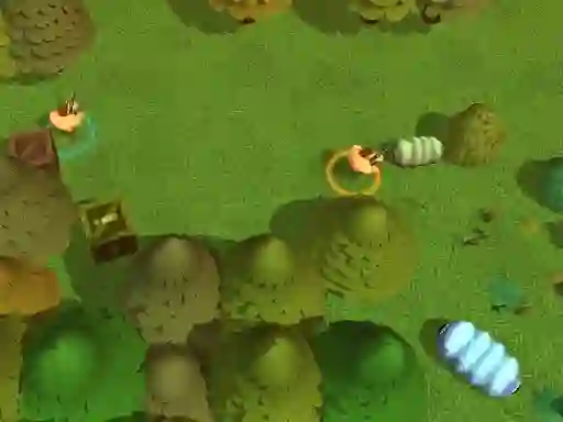 Igra Worms Combat Coop spletu