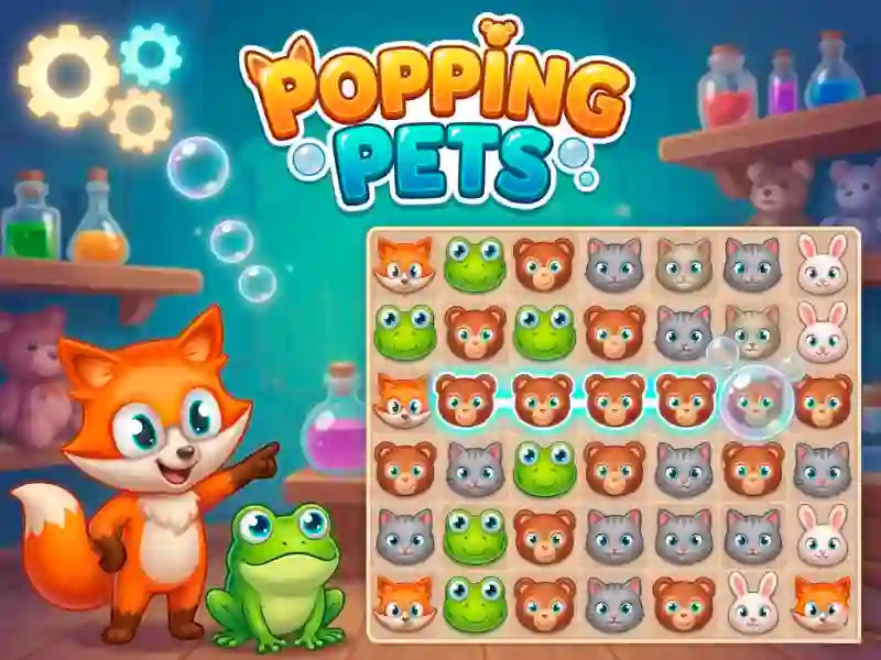 Igra Popping Pets spletu