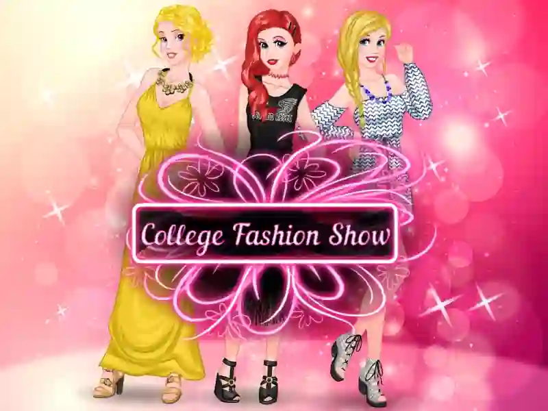 Igra College Fashion Show spletu