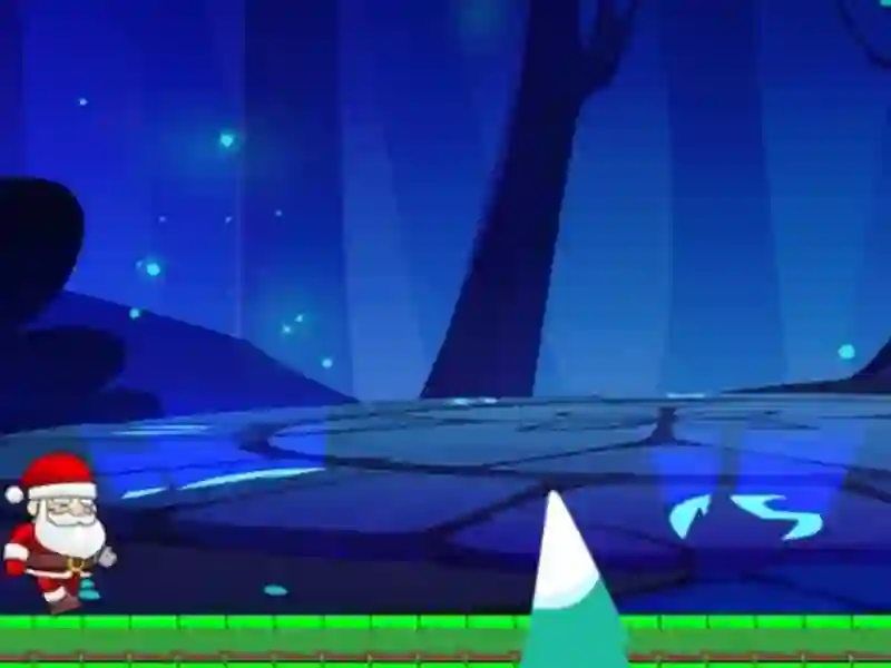 Igra Santa Runner 2D spletu