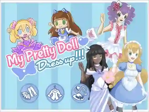 Igra My pretty doll : Dress up spletu