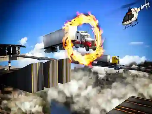 Igra Impossible Truck Driving Stunt Track Parking spletu