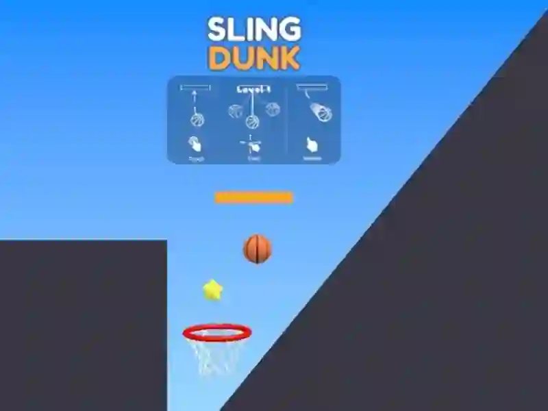Igra Sling Dunk spletu