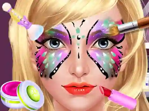 Igra Face Paint Salon spletu