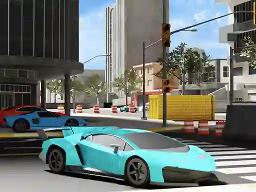 Igra Extreme Car Driving Parking spletu