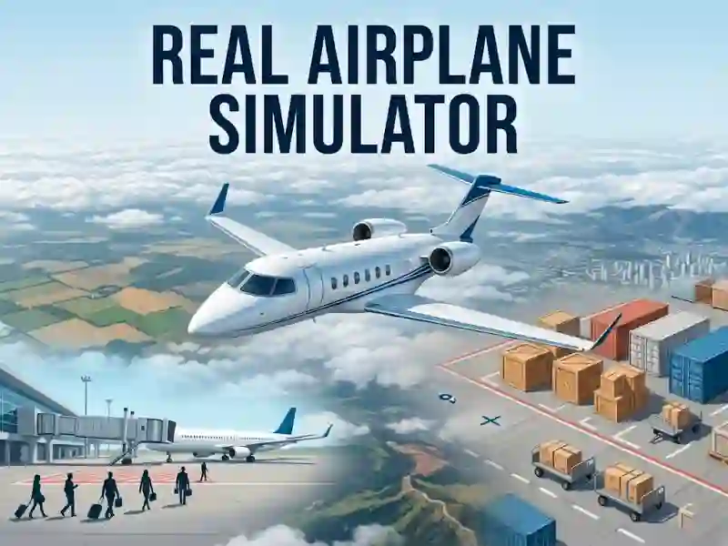 Igra Real Airplane Simulator spletu