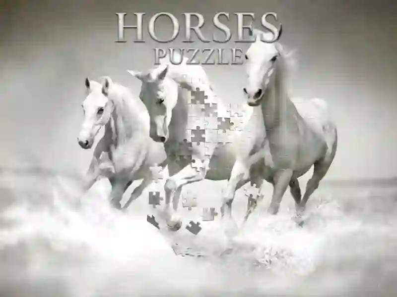 Igra Horses Puzzle spletu