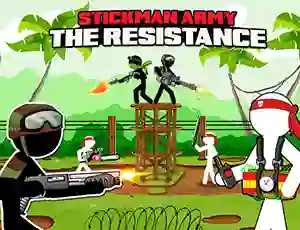 Igra Stickman Army: The Resistance spletu