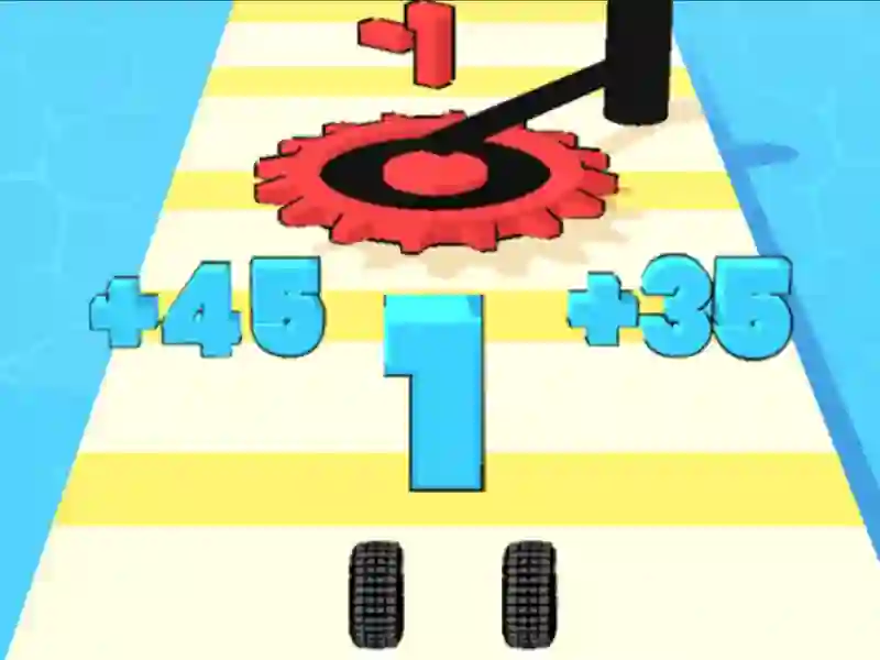Igra Number Run 3D spletu