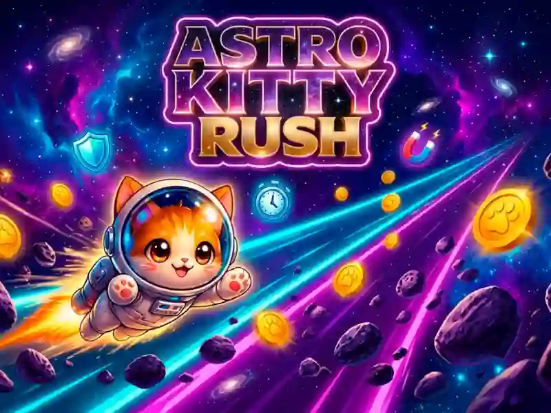 Igra Astro Kitty Rush spletu
