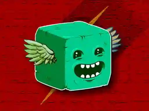 Igra Flappy Cube Challenge spletu