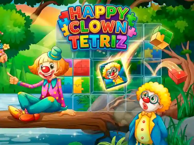 Igra Happy Clown Tetriz spletu