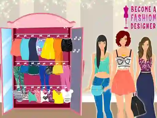 Igra Become a Fashion Designer spletu