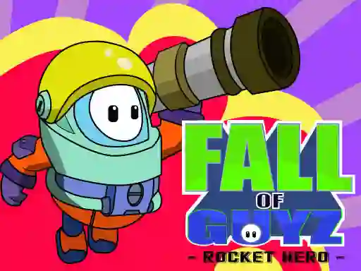 Igra Fall Guys Rocket Hero spletu