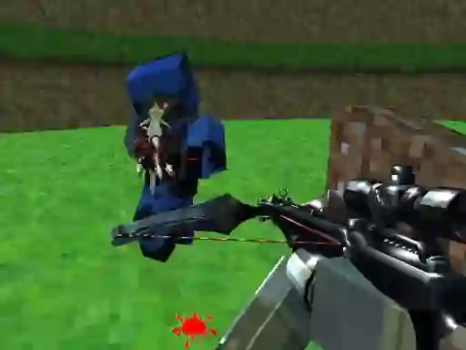 Igra Pixel Paintball Ruins Fun spletu