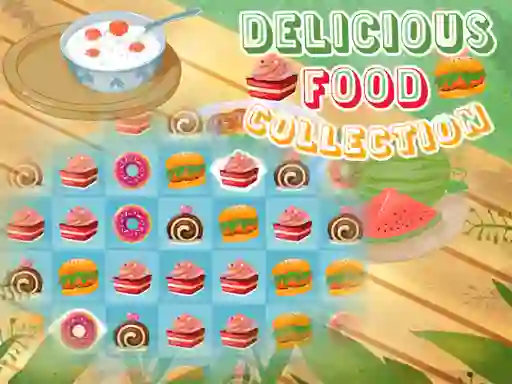 Igra Delicious Food Collection spletu