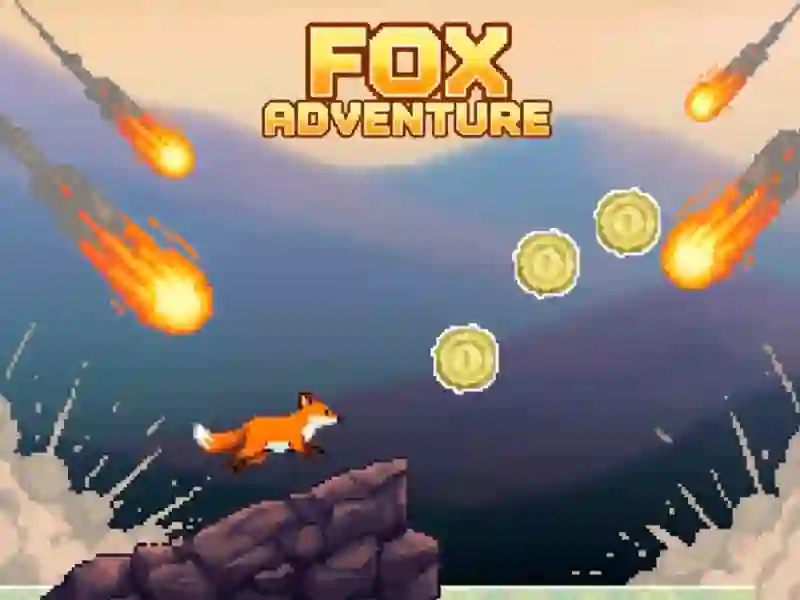 Igra Fox Adventure spletu