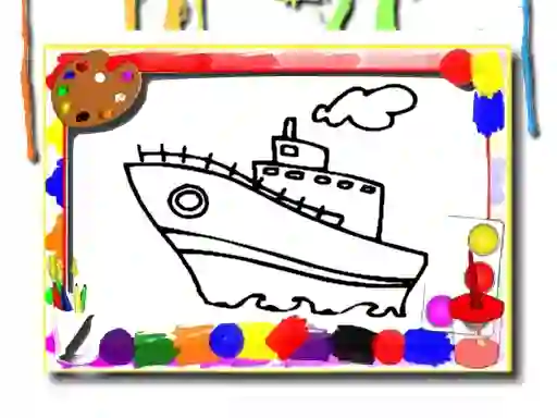 Igra Back To School: Cartoon Coloring Time spletu