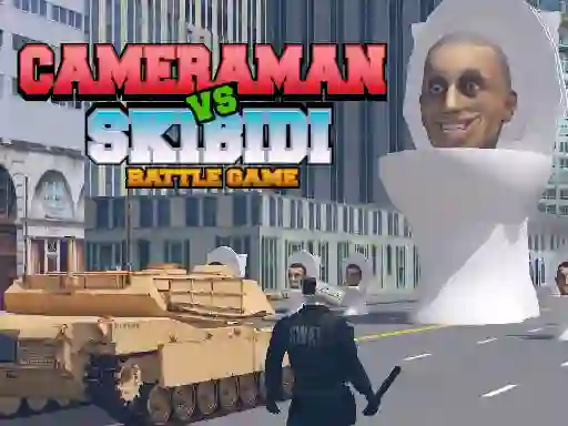 Igra Cameraman vs Skibidi Battle Game spletu