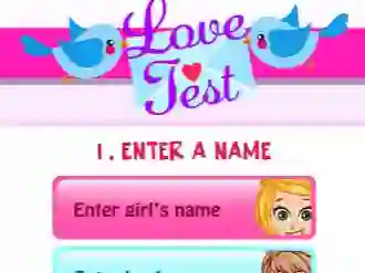 Igra Princess Love Test spletu