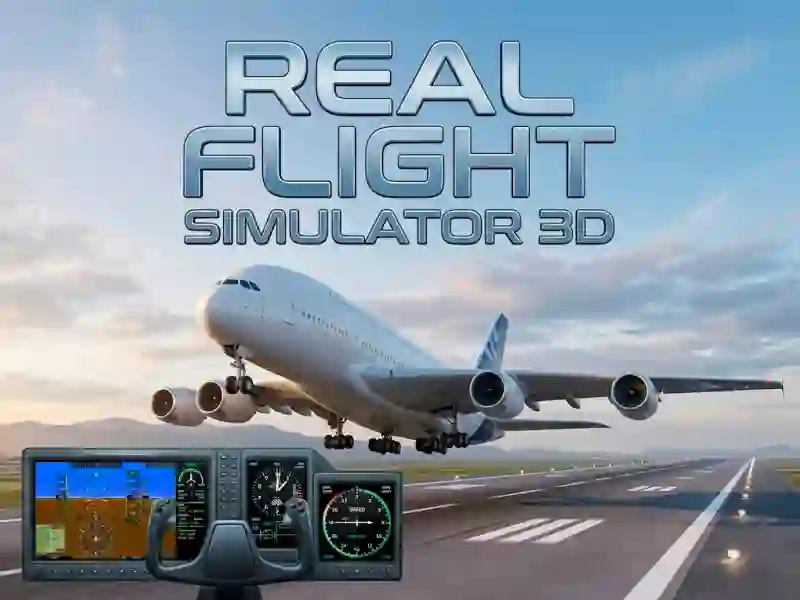 Igra Real Flight Simulator 3D spletu