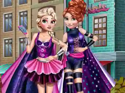 Igra Superhero Spring Princess Dress Up spletu