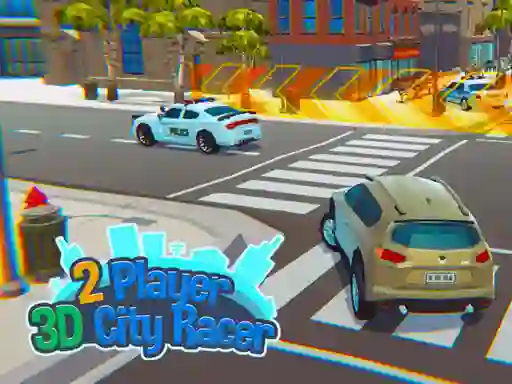 Igra 2 Player 3D City Racer spletu