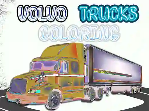 Igra Volvo Trucks Coloring spletu