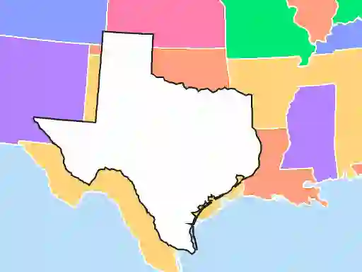 Igra USA Map Quiz spletu