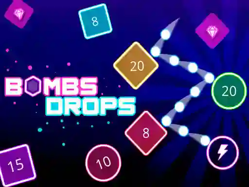 Igra Bombs Drops spletu