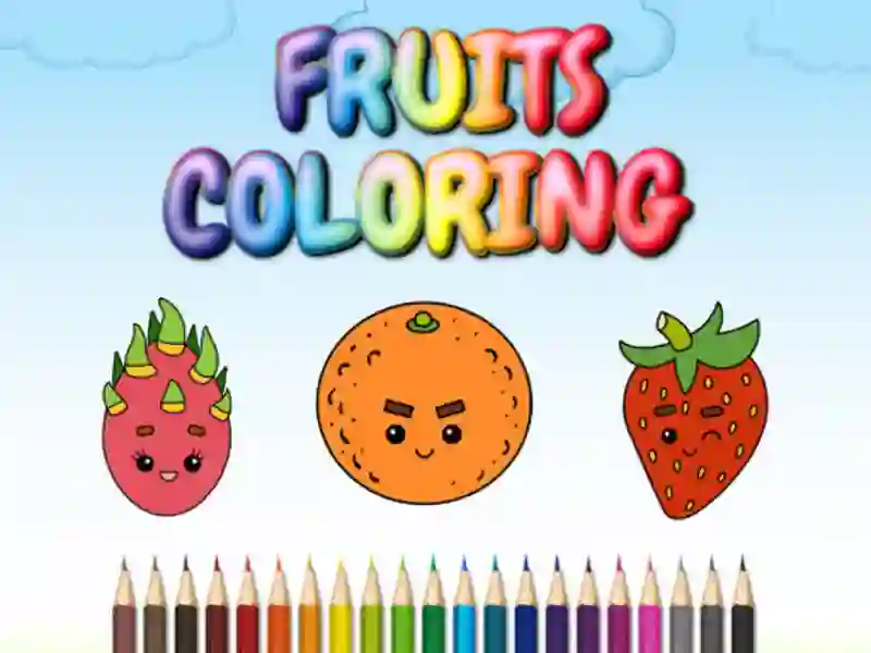 Igra FRUITS COLORING spletu