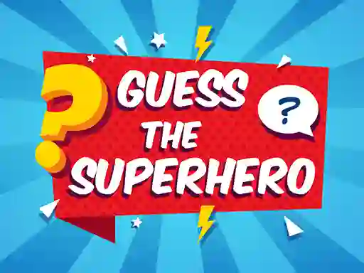 Igra Guess The Superhero spletu