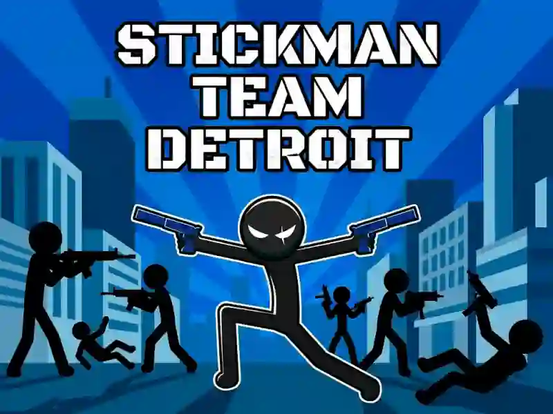 Igra Stickman Team Detroit spletu