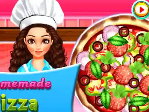 Igra Homemade Pizza Cooking spletu