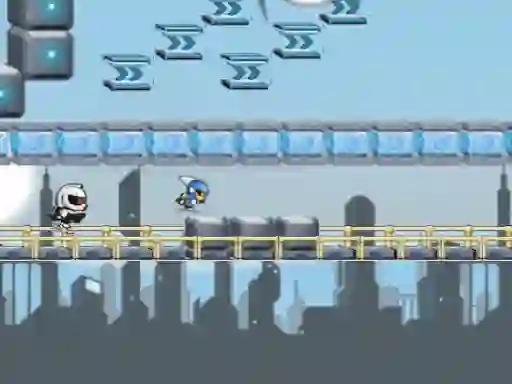 Igra Gravity Guy HTML5 spletu