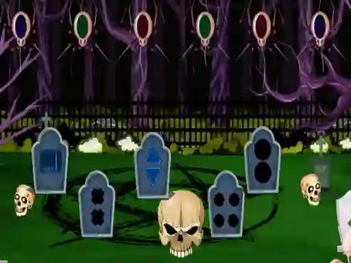 Igra Dark Cemetery Escape spletu
