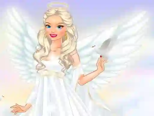 Igra Sweet angel dress up spletu