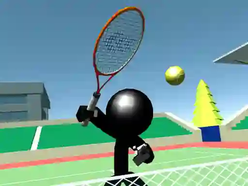 Igra Stickman Tennis 3D spletu