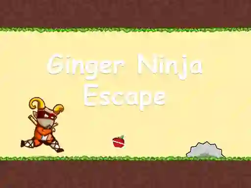 Igra Ginger Ninja Escape spletu