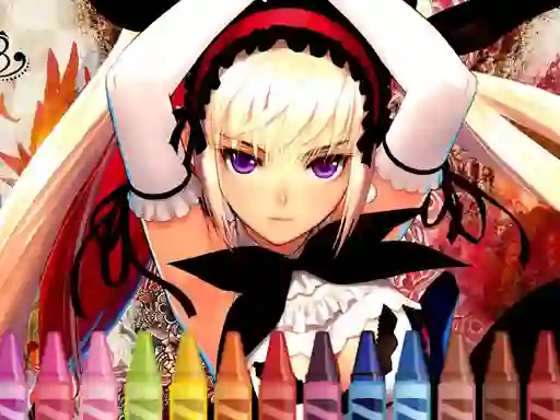 Igra 4GameGround Anime Manga Coloring spletu