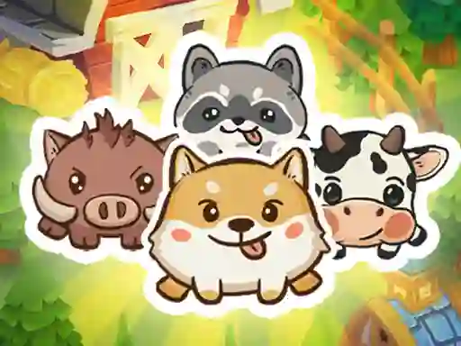 Igra Animal Sort Cute Game Puzzle spletu