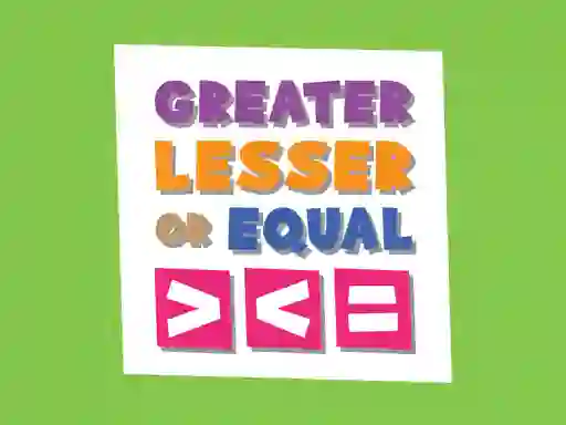 Igra Greater Lesser Or Equal spletu