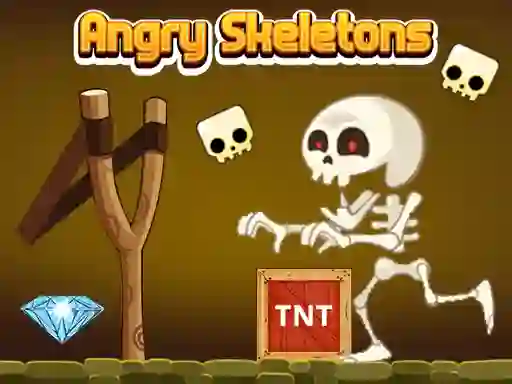 Igra Angry Skeletons spletu